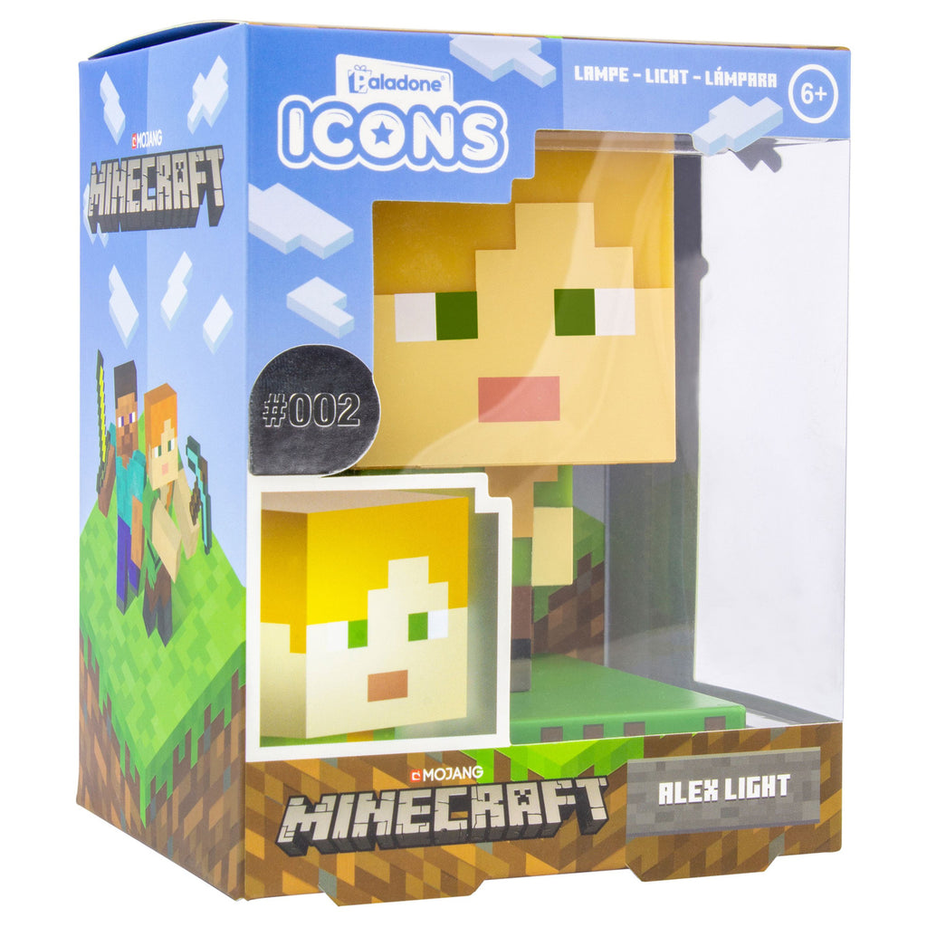 Product image Minecraft 3D Icon Lamp Alex