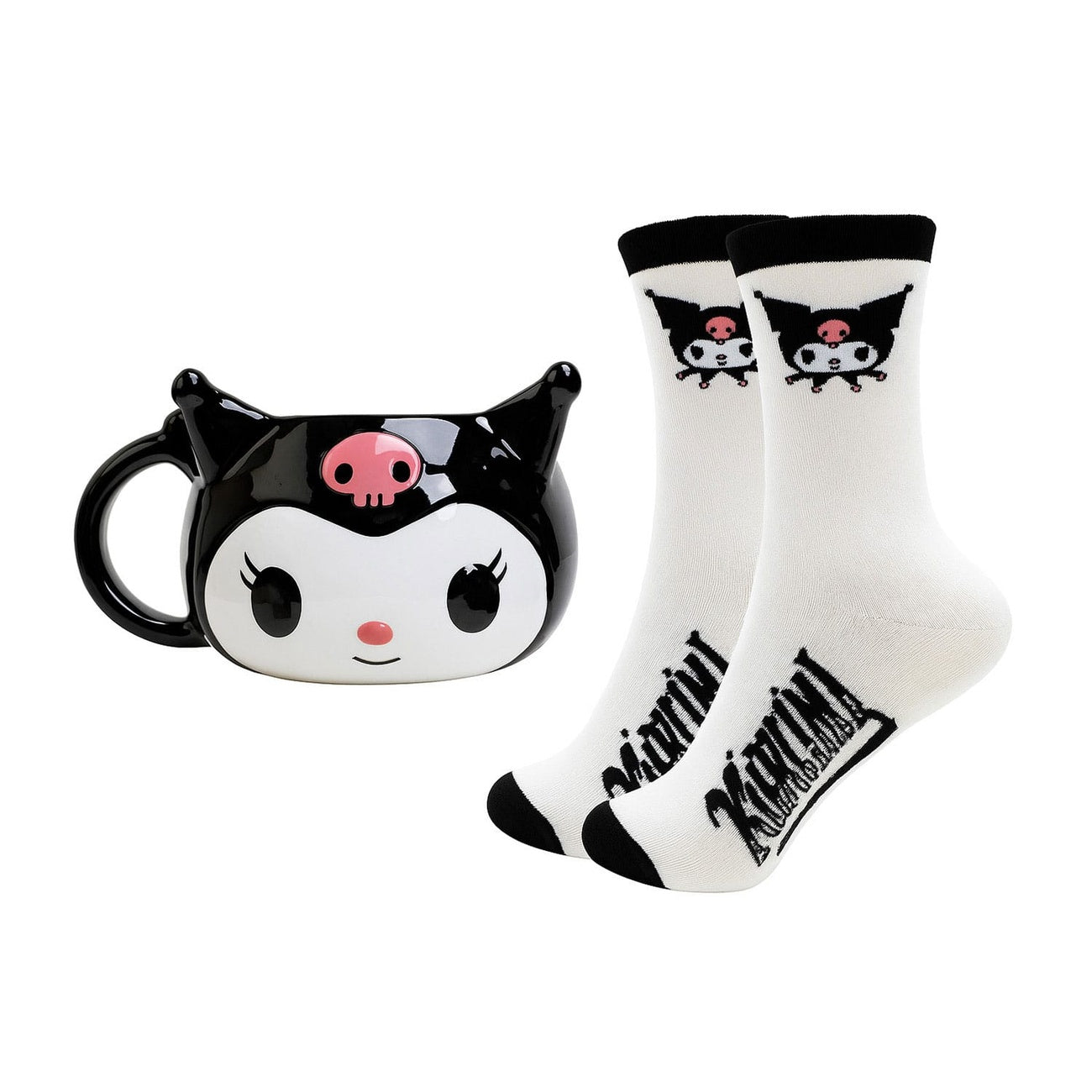 Product image Sanrio Set 3D Mug and Socks Kuromi