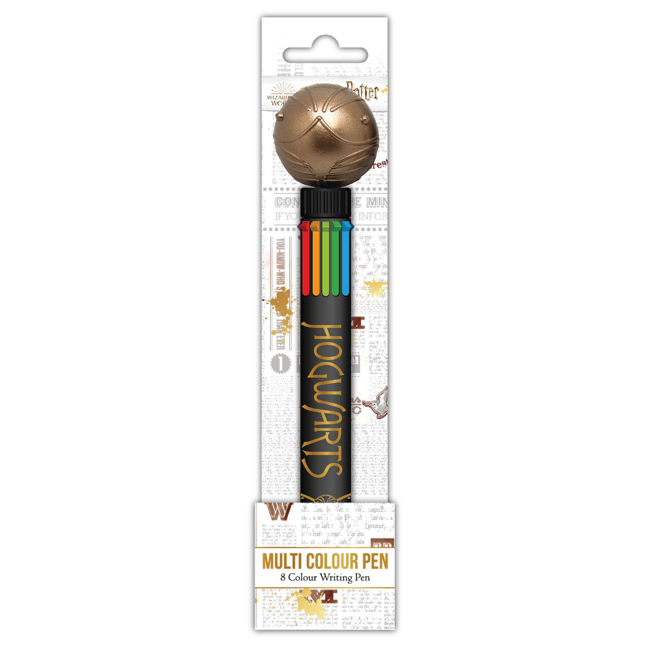 Product image Harry Potter Multicolor Pen Golden Snitch