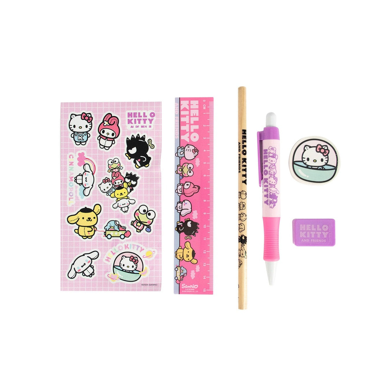 Product image Sanrio Writing Set 6-Pack Hello Kitty
