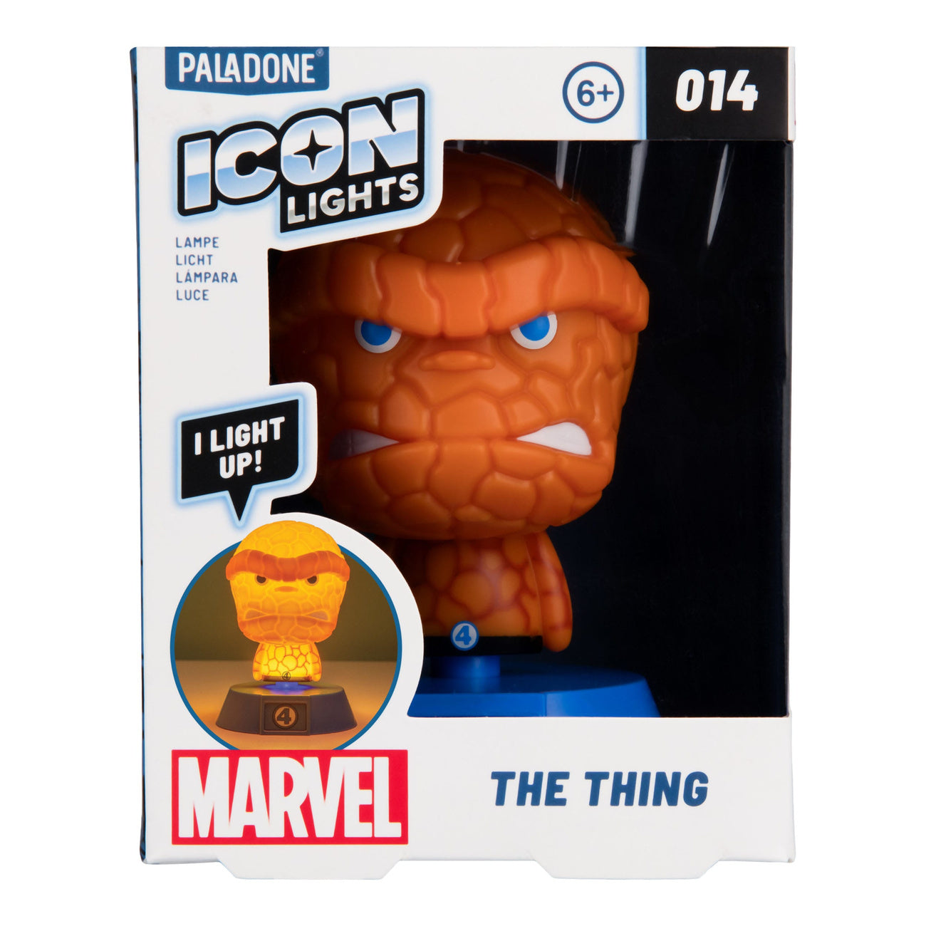 Product image Fantastic Four Icons Light The Thing 22 cm