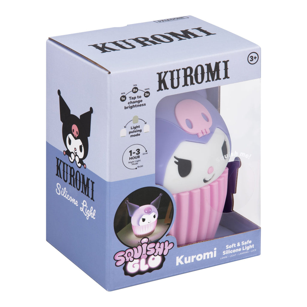 Product image Sanrio Squishy Glo Silicone Light Kuromi 15 cm
