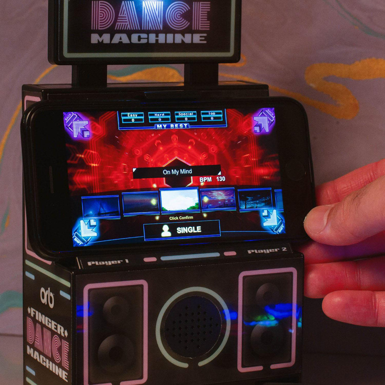 Product image ORB Retro Finger Dance Mini Arcade Machine