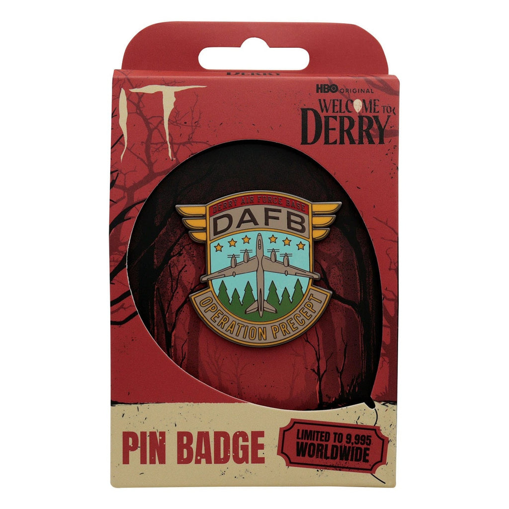 Product image IT Pin Badge: Welcome to Derry DAFB Limited Edition