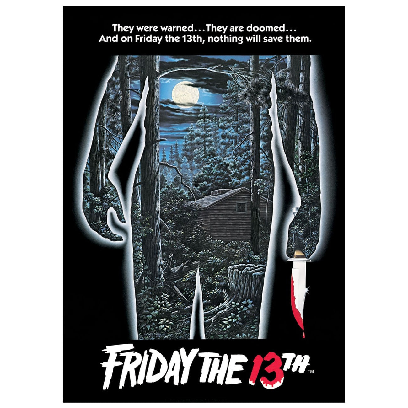 Product image Friday the 13th Art Print Limited Edition 30 x 42 cm