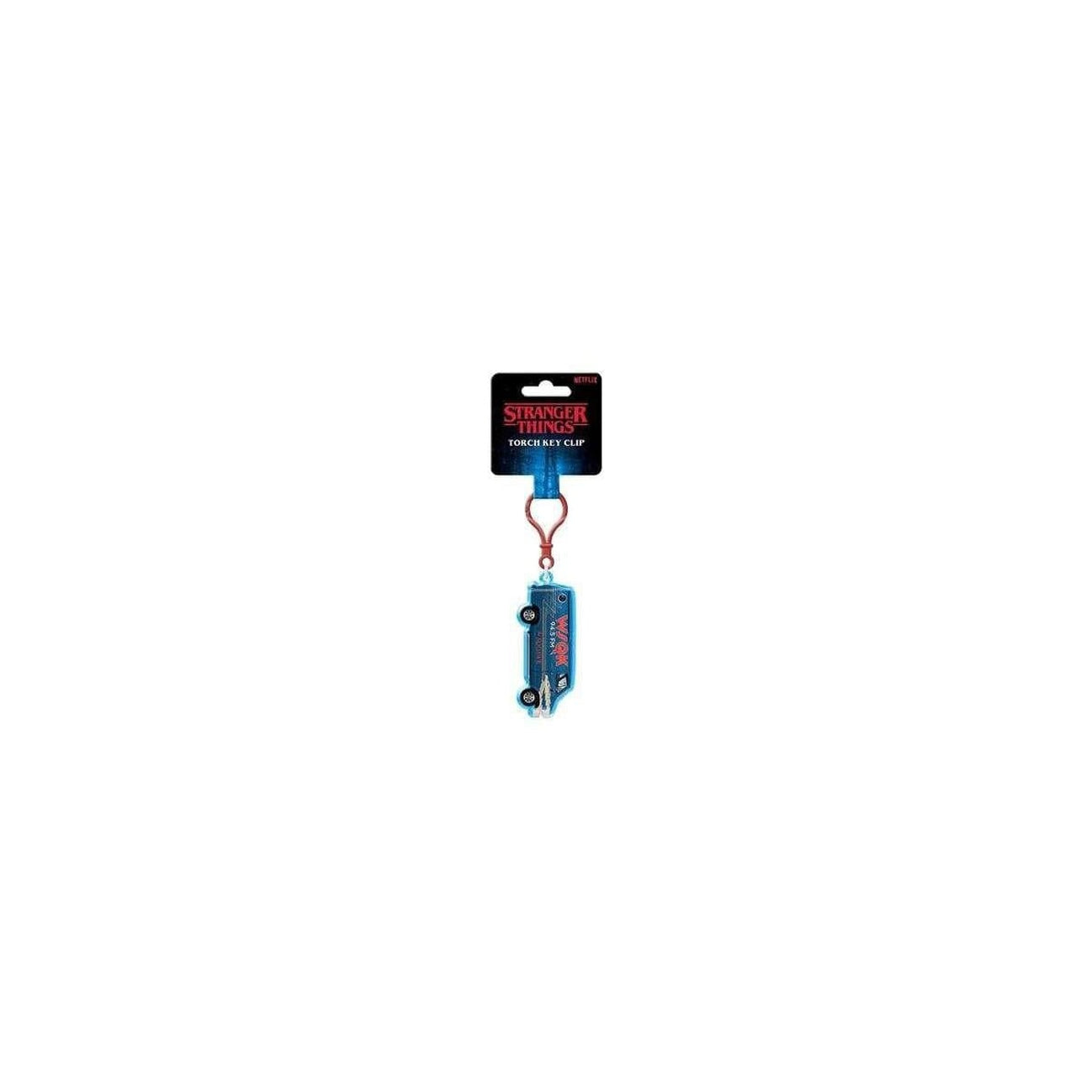 Product image Stranger Things Torch Key Clip Keychain WSQK Van