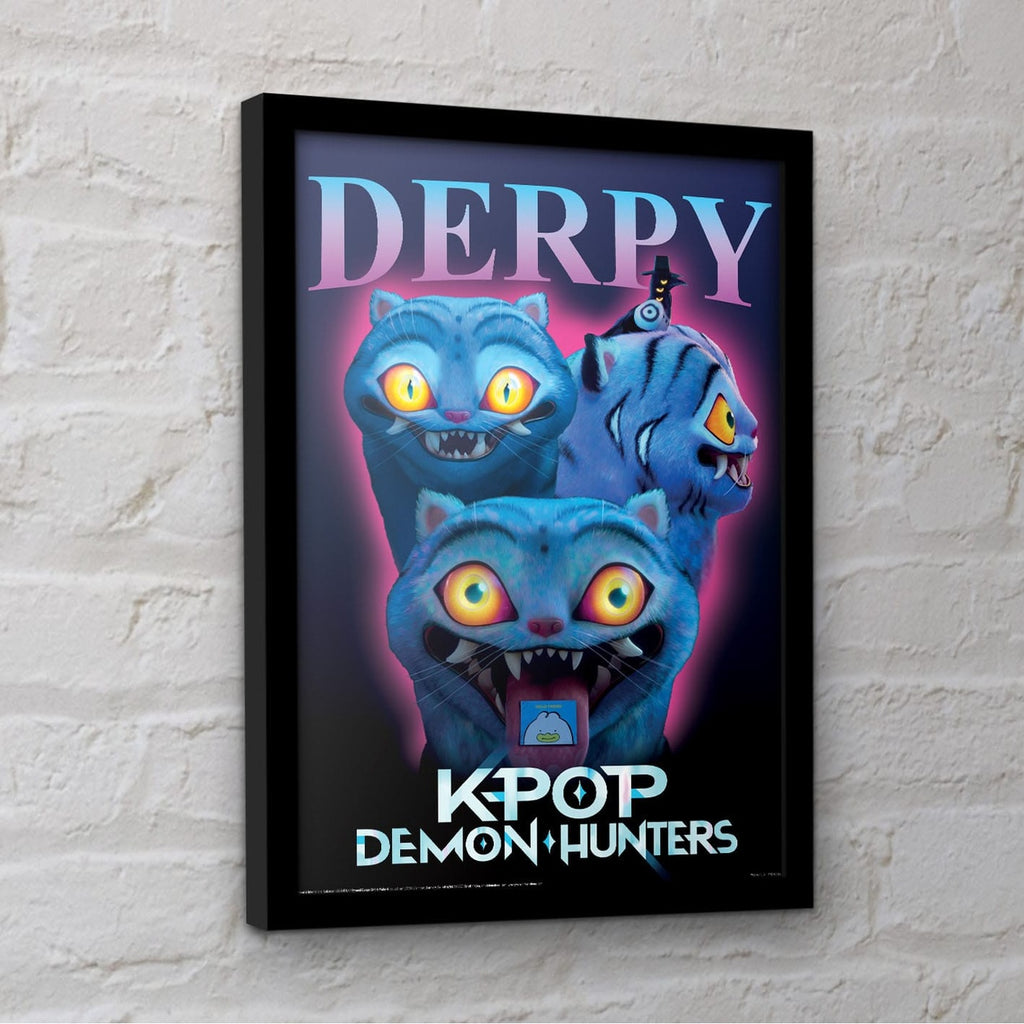 Product image KPop Demon Hunters Collector Print Poster in Frame Derpy