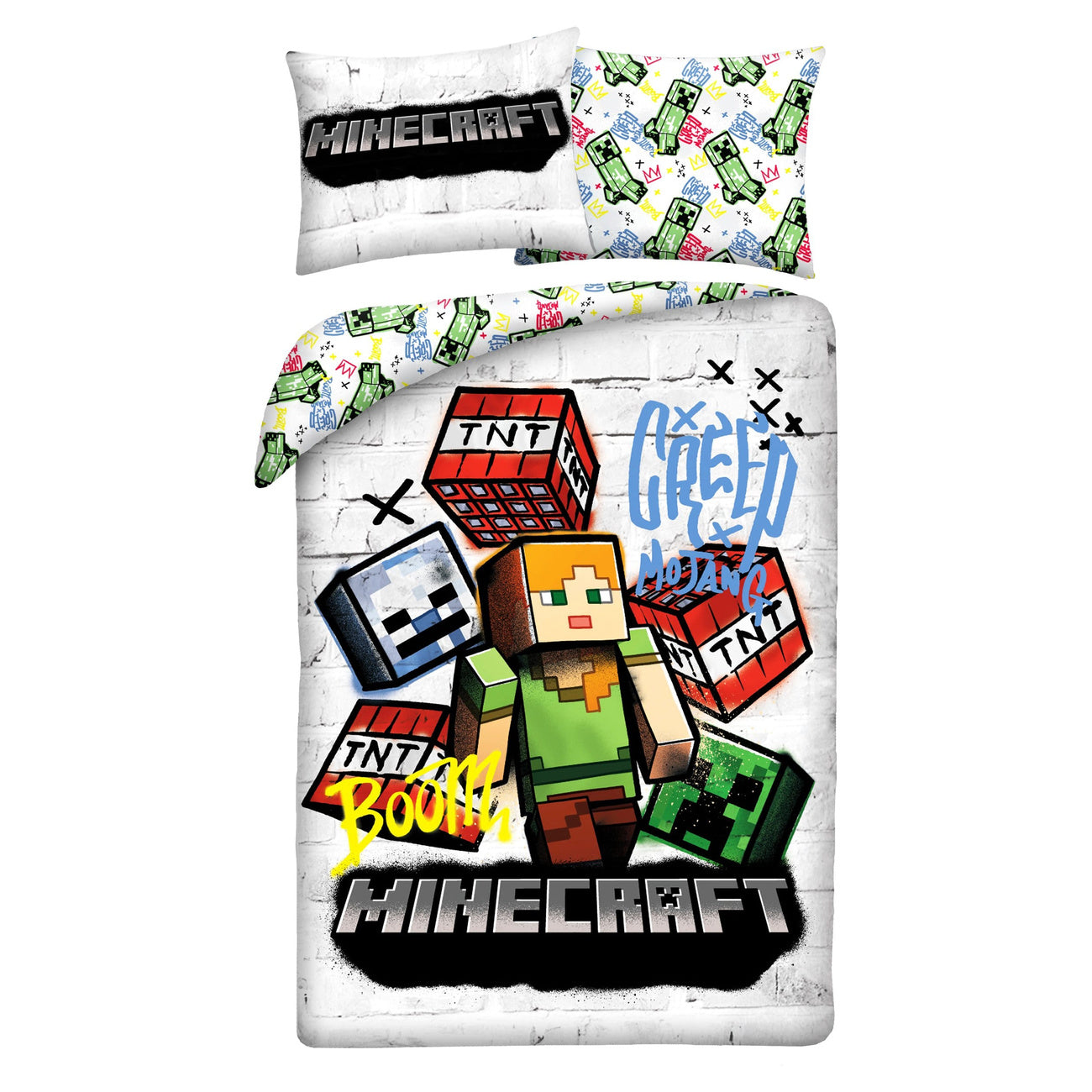 Product image Minecraft Bedding Ver. 11 140 x 200 cm / 70 x 90 cm