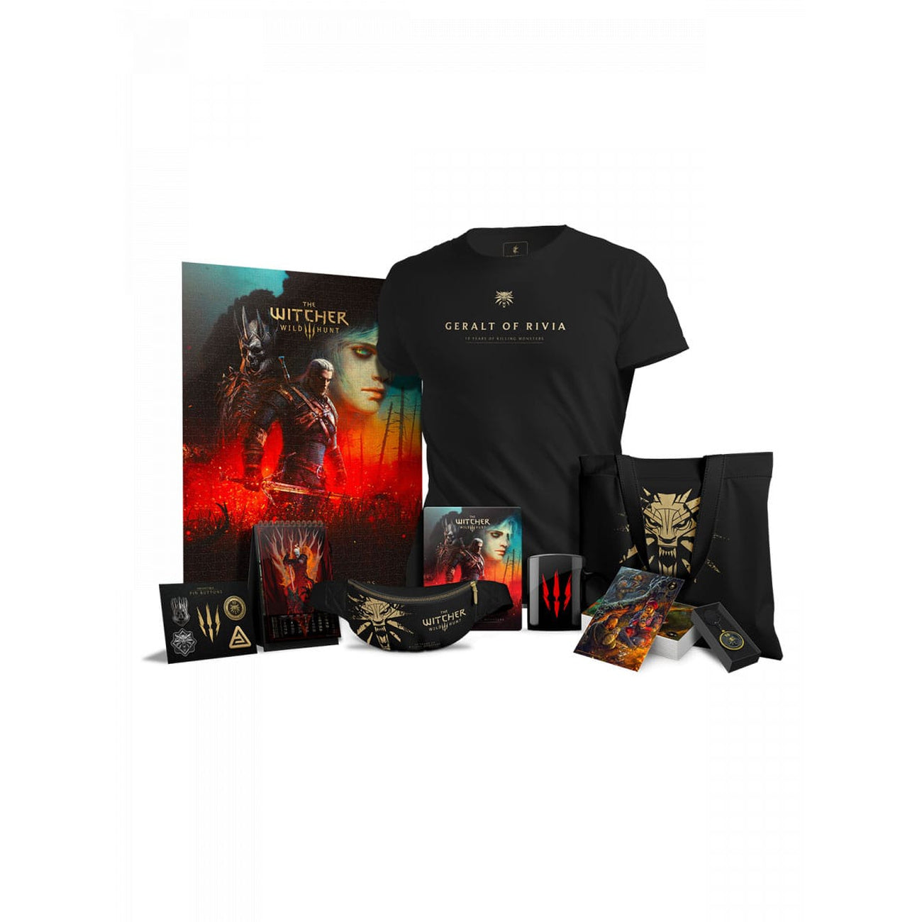 Product image The Witcher 3: Wild Hunt 10th Anniversary Monster Slayer Kit Gift Box