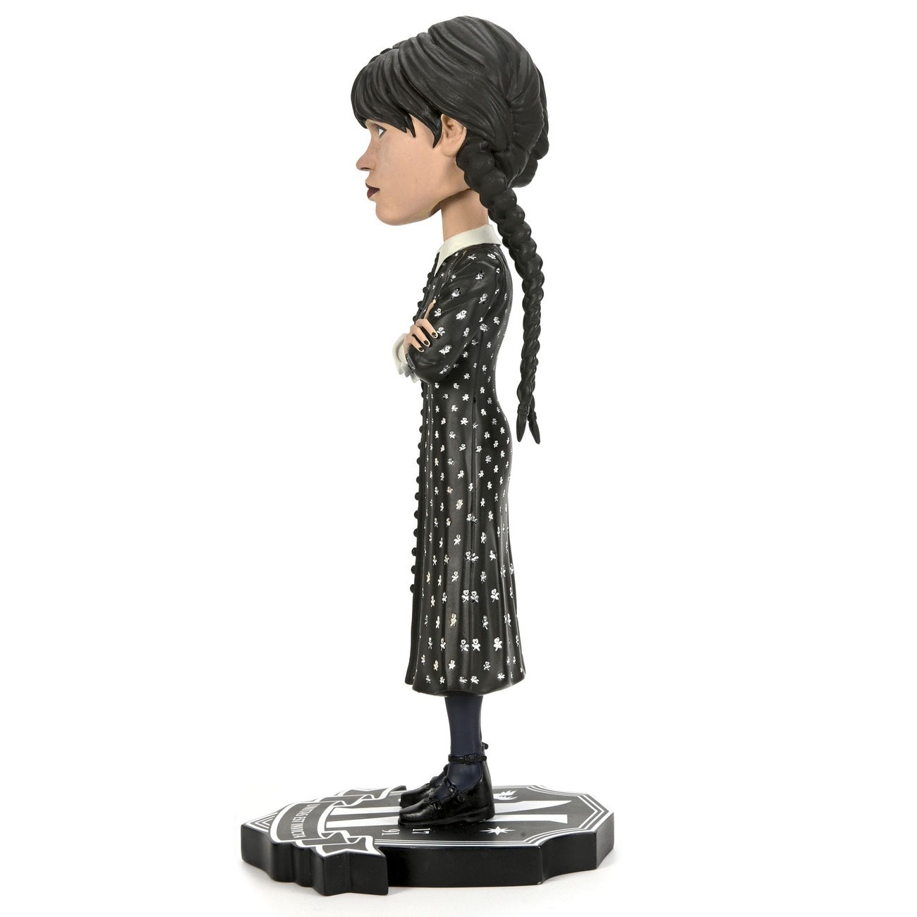 Product image Wednesday Head Knocker Bobblehead Figure Wednesday Addams 21 cm