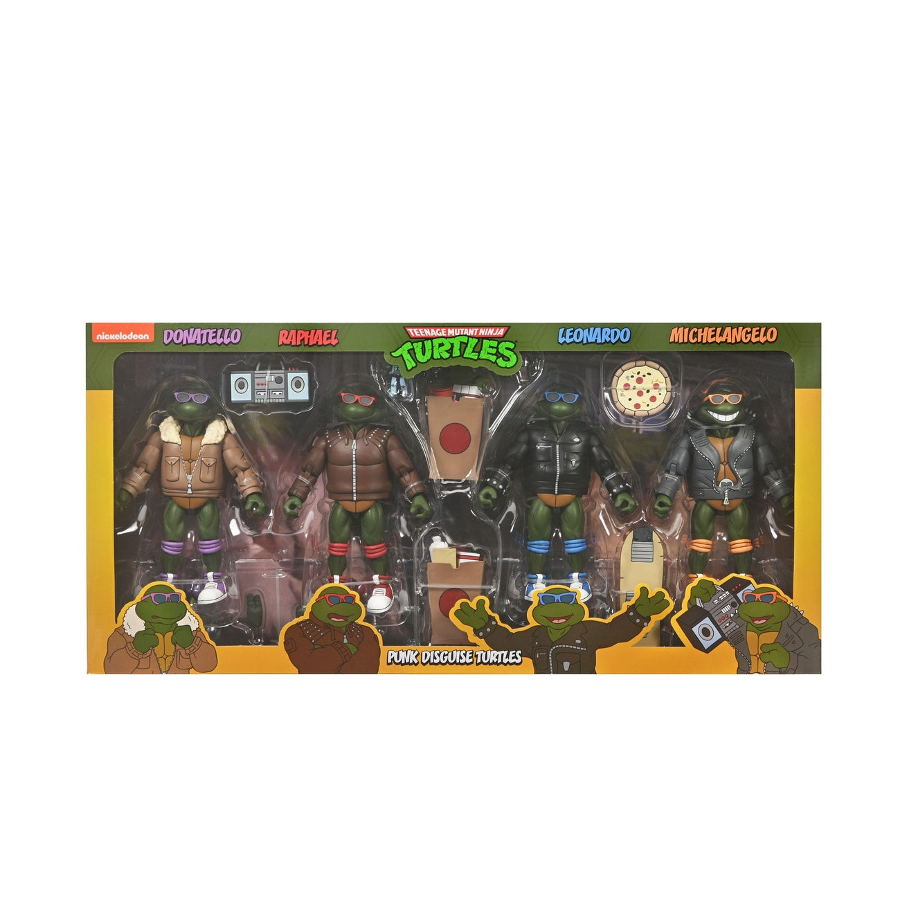 Product image Teenage Mutant Ninja Turtles (Cartoon) Action Figure 4-Pack Punk Turtles 18 cm