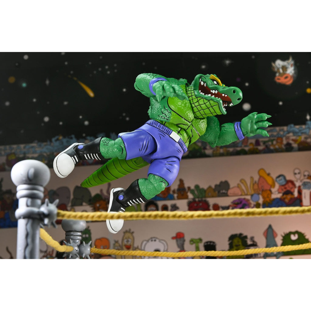 Product image Teenage Mutant Ninja Turtles (Archie Comics) Action Figure Stump Wrestling Leatherhead 18 cm