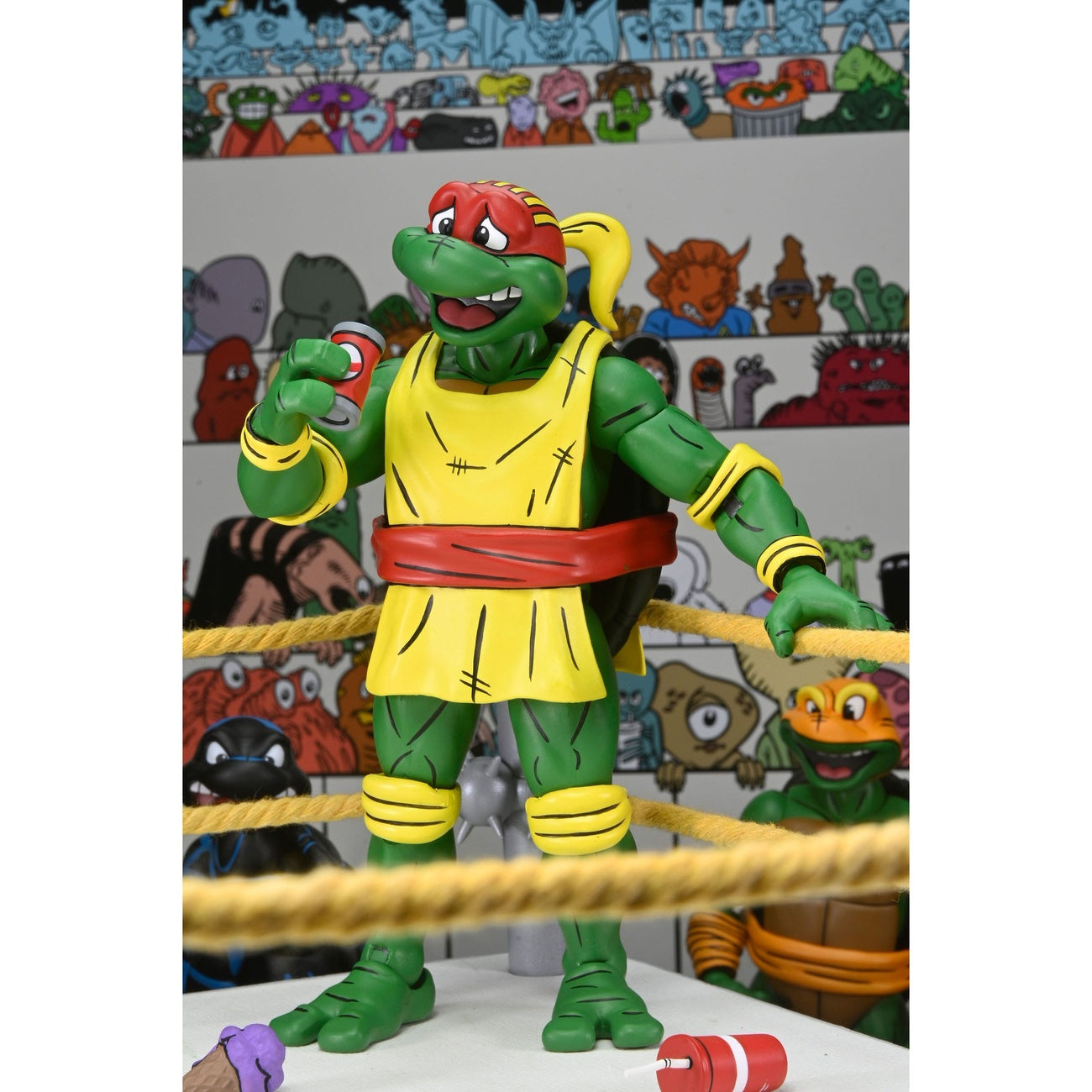 Product image Teenage Mutant Ninja Turtles (Archie Comics) Action Figure 4-Pack Stump Wrestling Turtles 18 cm