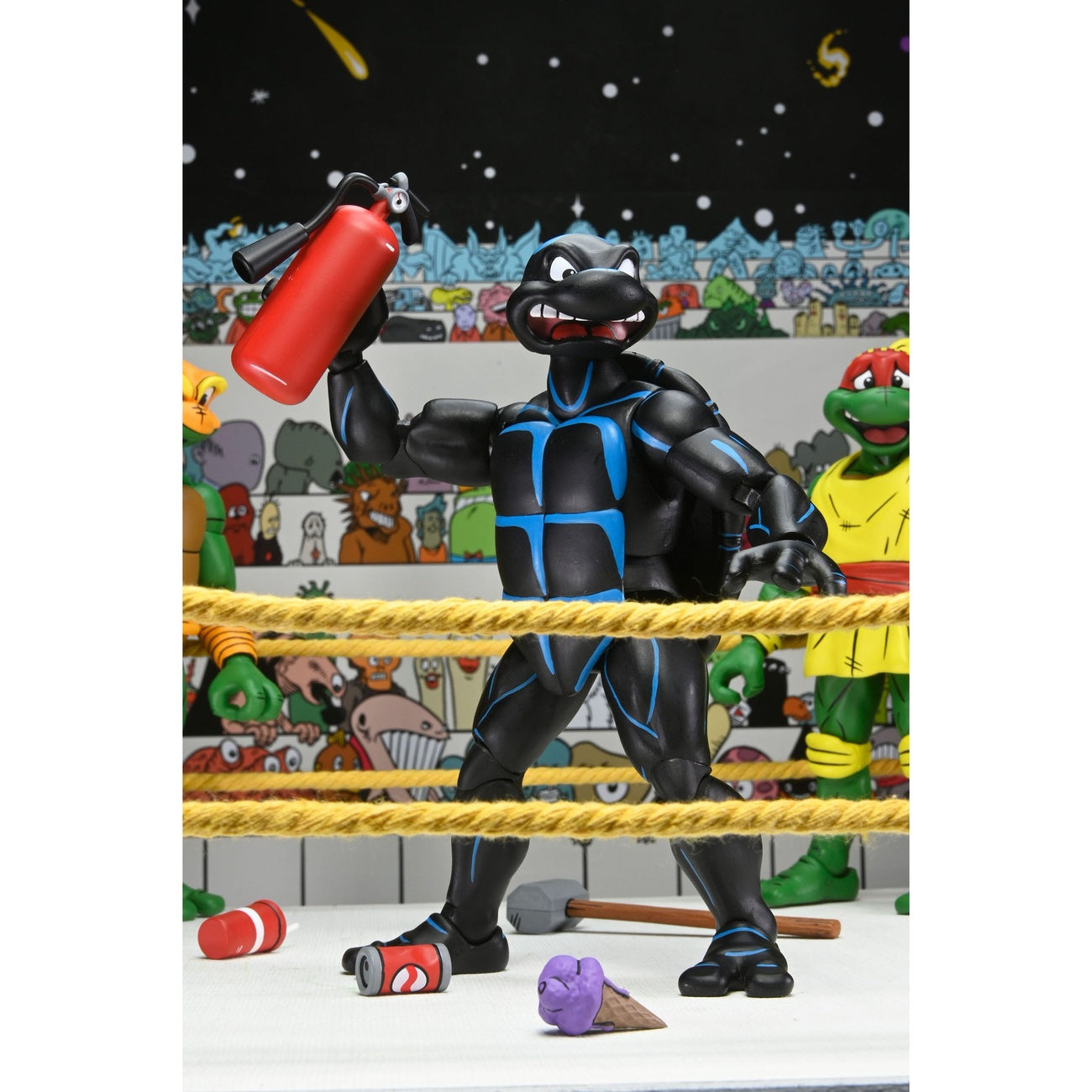 Product image Teenage Mutant Ninja Turtles (Archie Comics) Action Figure 4-Pack Stump Wrestling Turtles 18 cm