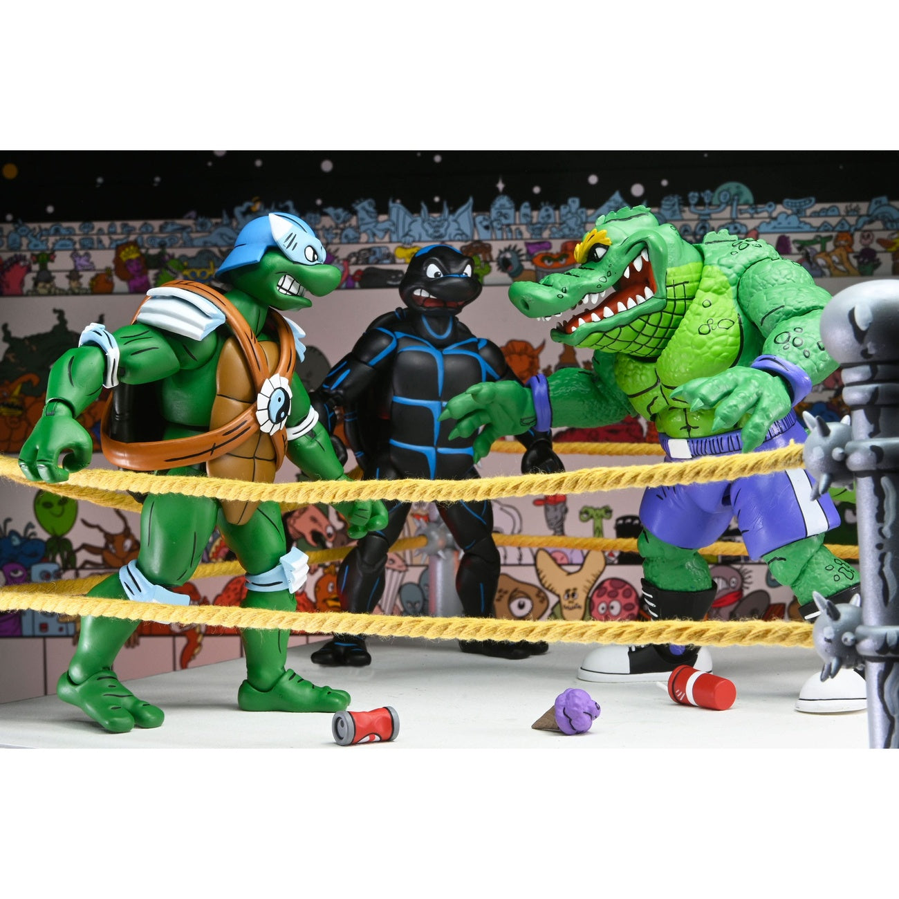 Product image Teenage Mutant Ninja Turtles (Archie Comics) Action Figure 4-Pack Stump Wrestling Turtles 18 cm