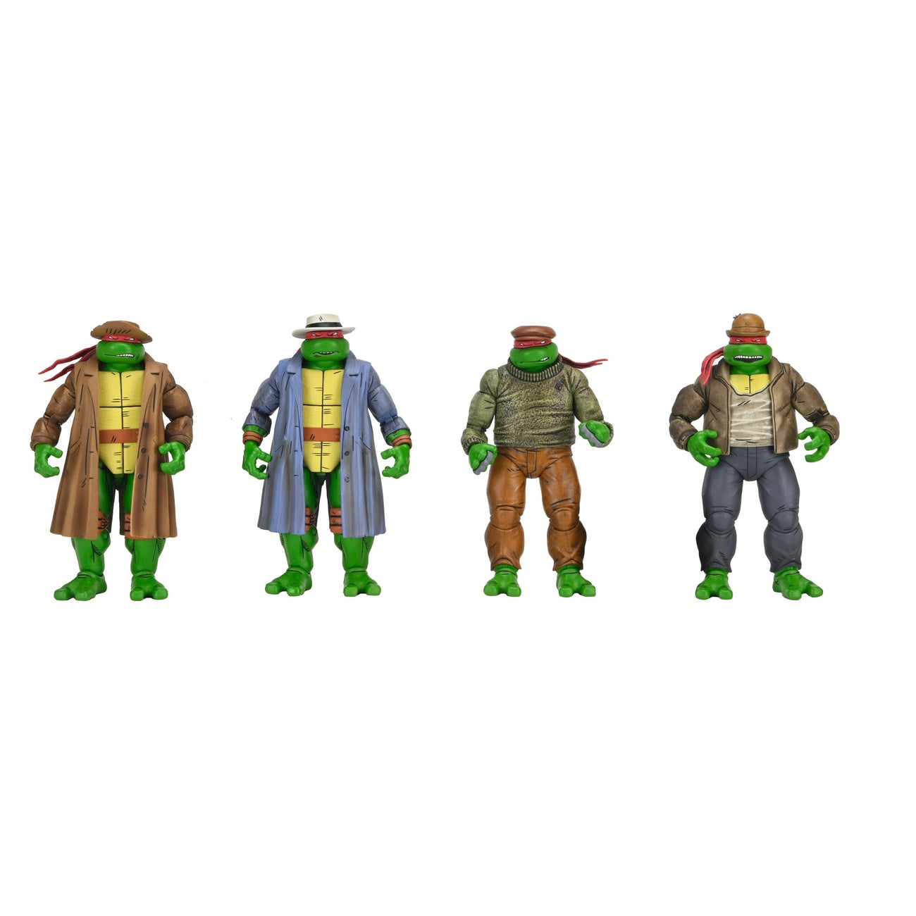 Product image Teenage Mutant Ninja Turtles Action Figures 4-Pack Gangster Turtles 18 cm