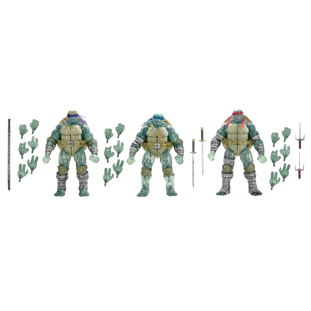 Product image Teenage Mutant Ninja Turtles (The Last Ronin) Action Figures 3-Pack Ghost Brothers 18 cm
