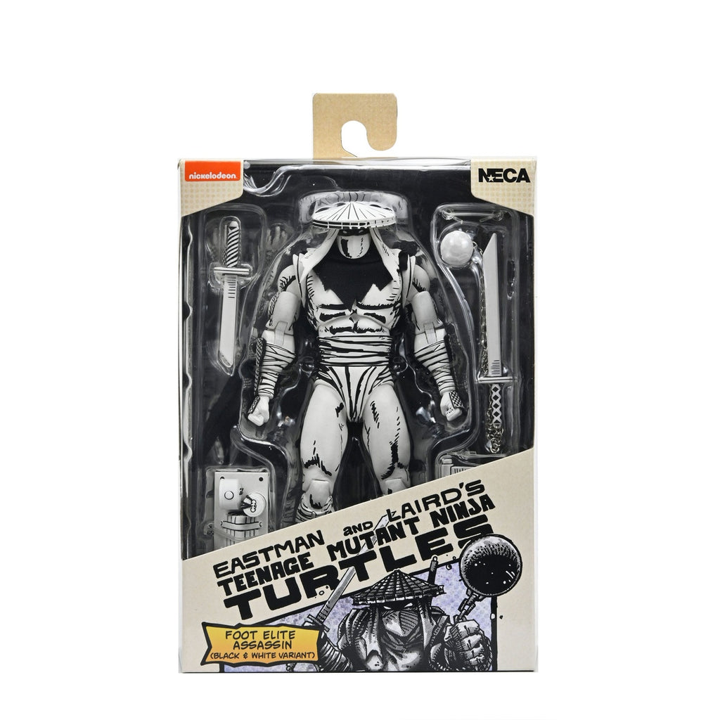 Product image Teenage Mutant Ninja Turtles Action Figure Foot Assassin Black and White 18 cm