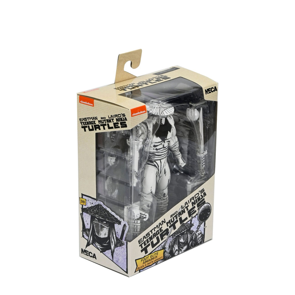Product image Teenage Mutant Ninja Turtles Action Figure Foot Assassin Black and White 18 cm