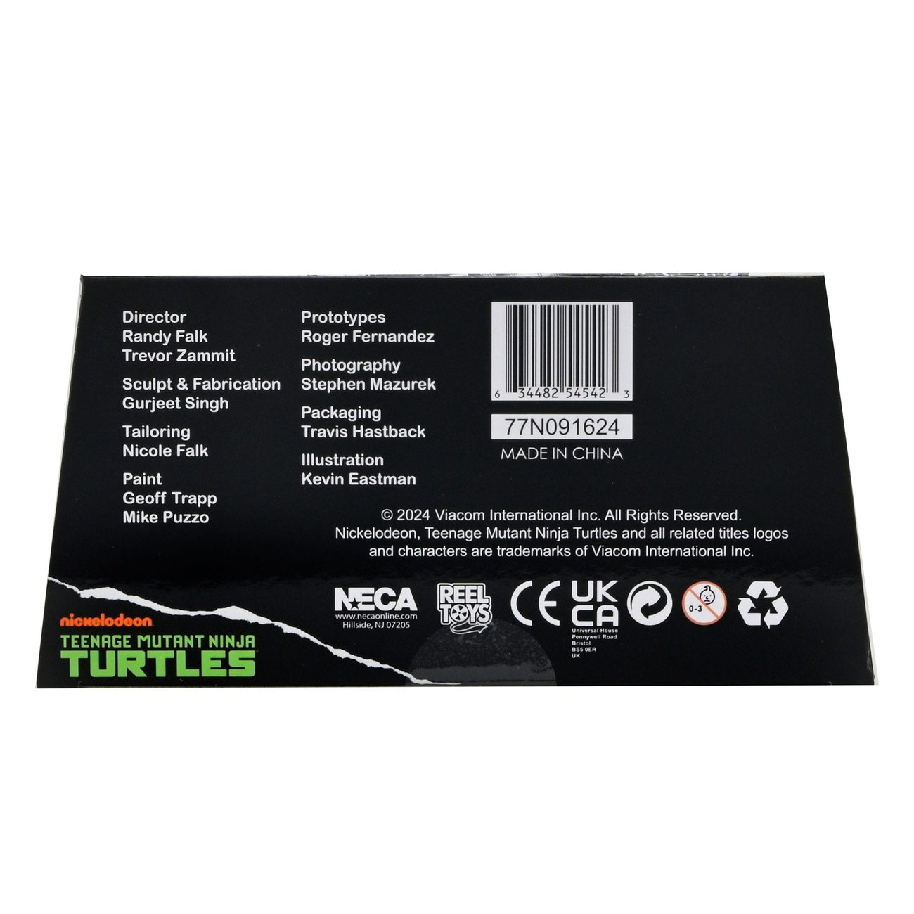 Product image Teenage Mutant Ninja Turtles Action Figure Foot Assassin Black and White 18 cm
