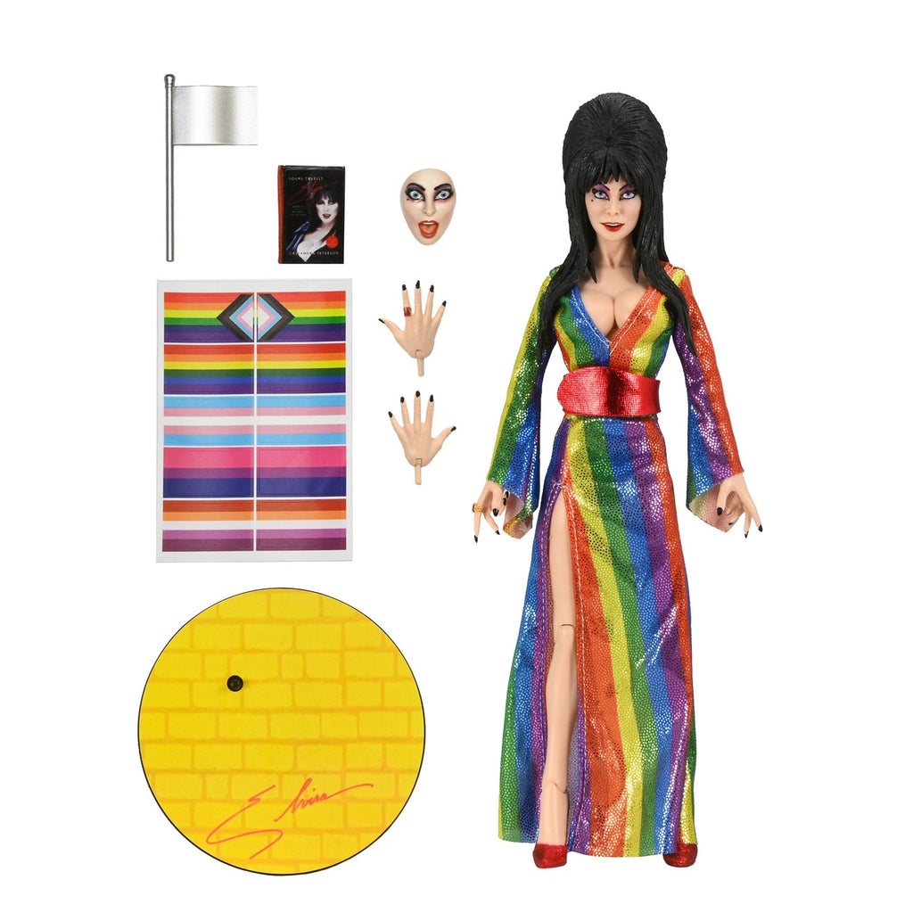 Product image Elvira, Mistress of the Dark Clothed Action Figure Over the Rainbow Elvira 20 cm