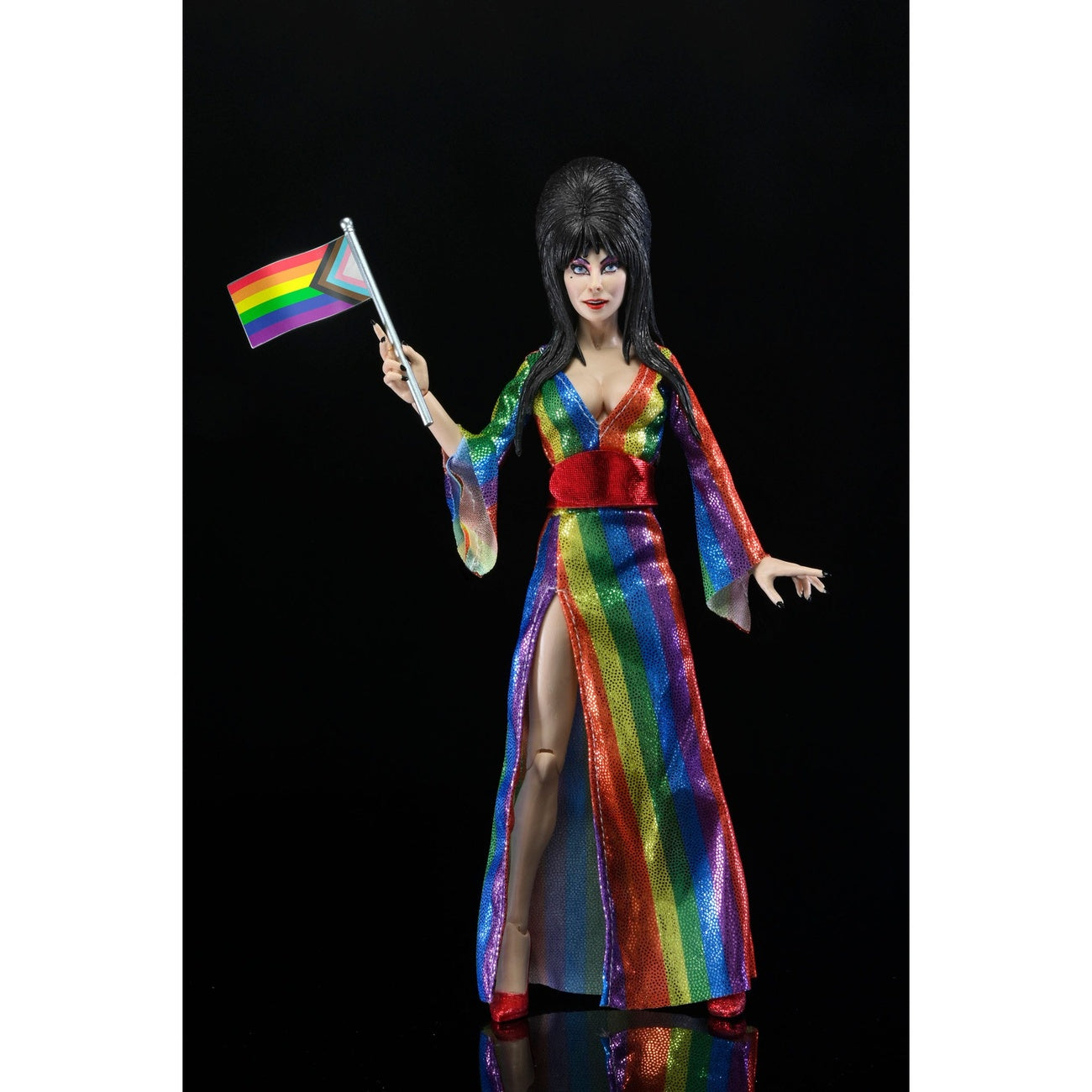 Product image Elvira, Mistress of the Dark Clothed Action Figure Over the Rainbow Elvira 20 cm