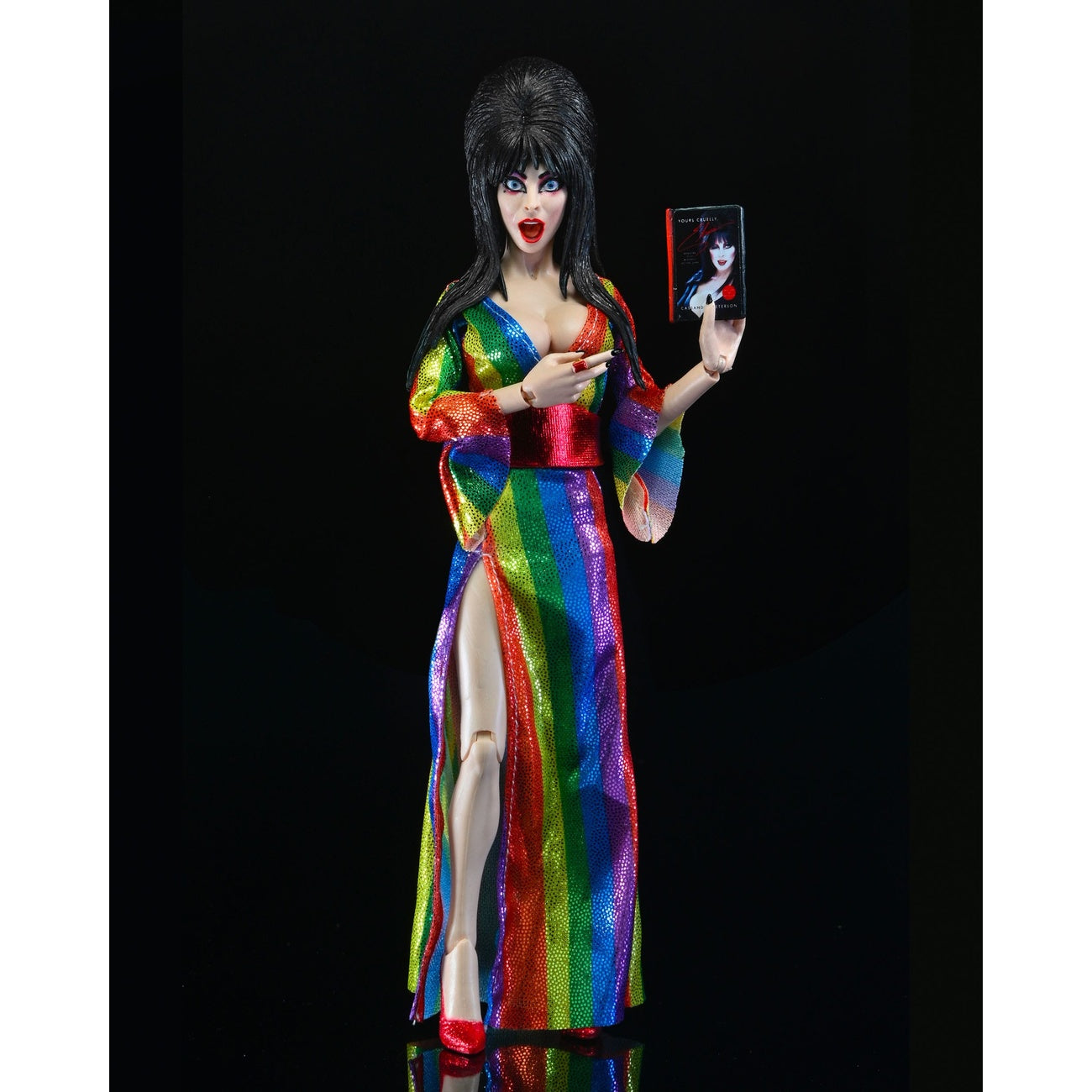 Product image Elvira, Mistress of the Dark Clothed Action Figure Over the Rainbow Elvira 20 cm