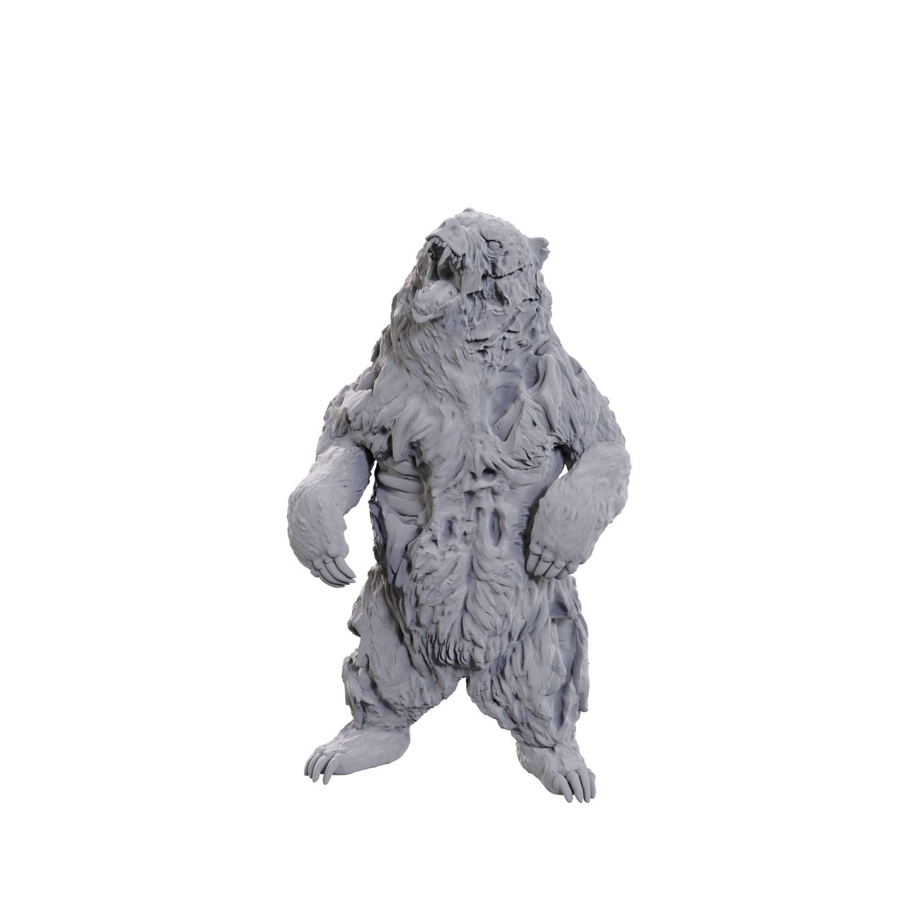 Product image WizKids Deep Cuts Miniature unpainted Zombie Grizzly Bear