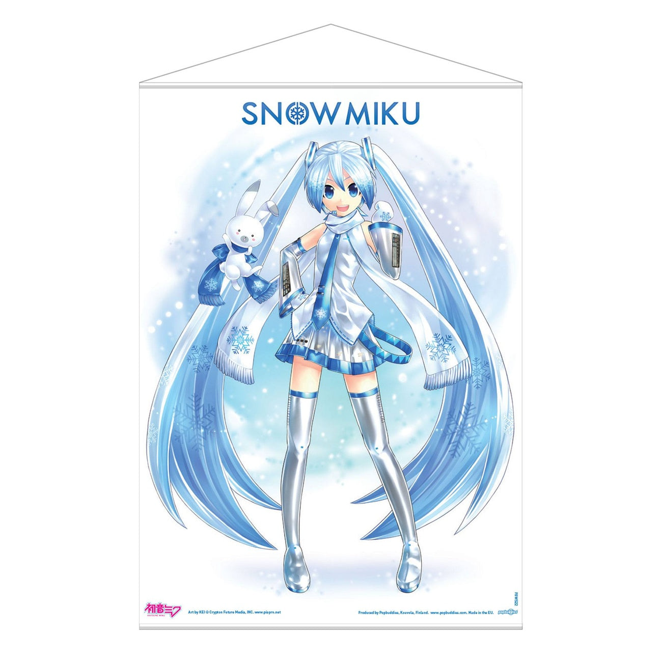 Product image Hatsune Miku Wall Scroll Snow Miku 50 x 70 cm