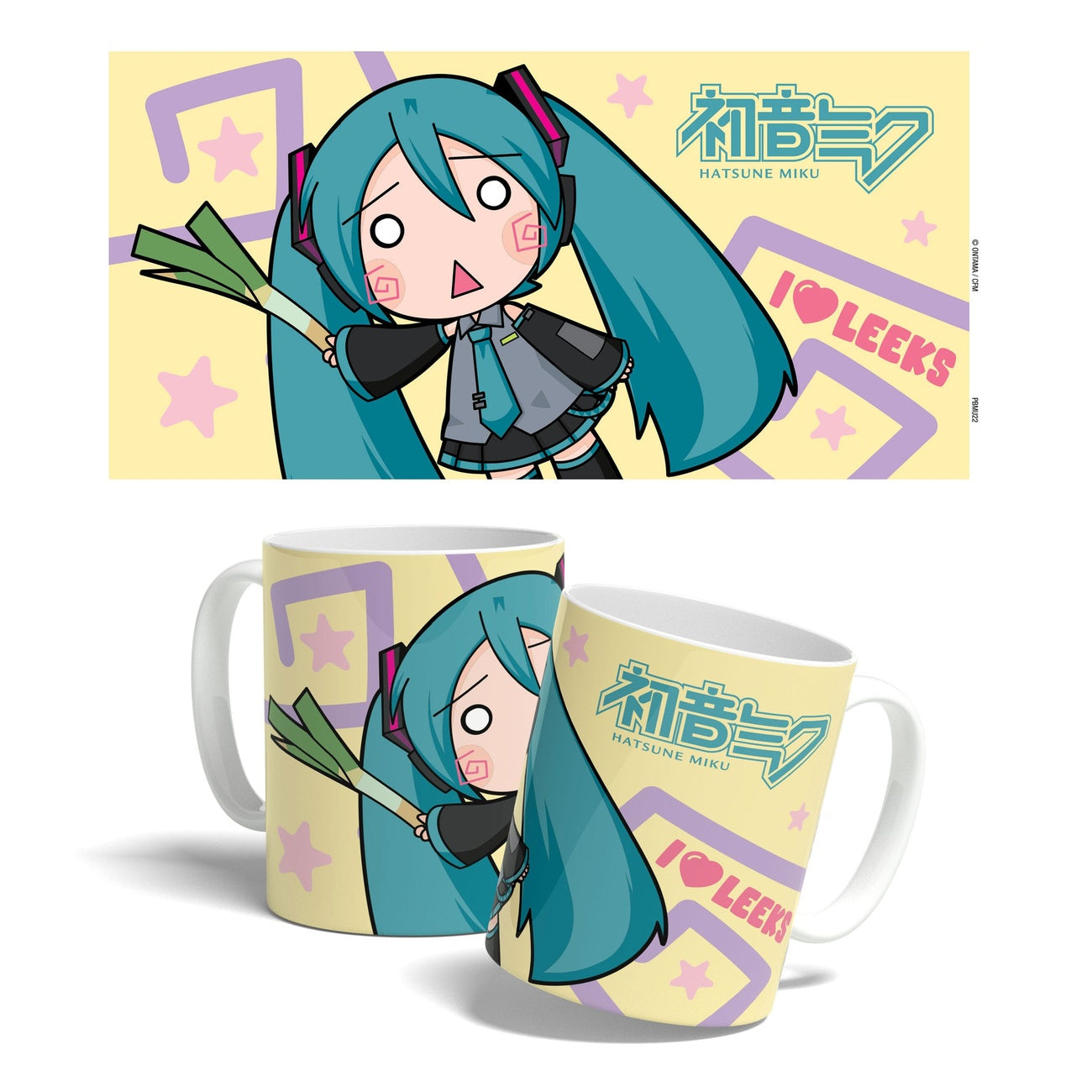 Product image Hatsune Miku Mug Miku Chibi Leek Girl 325 ml