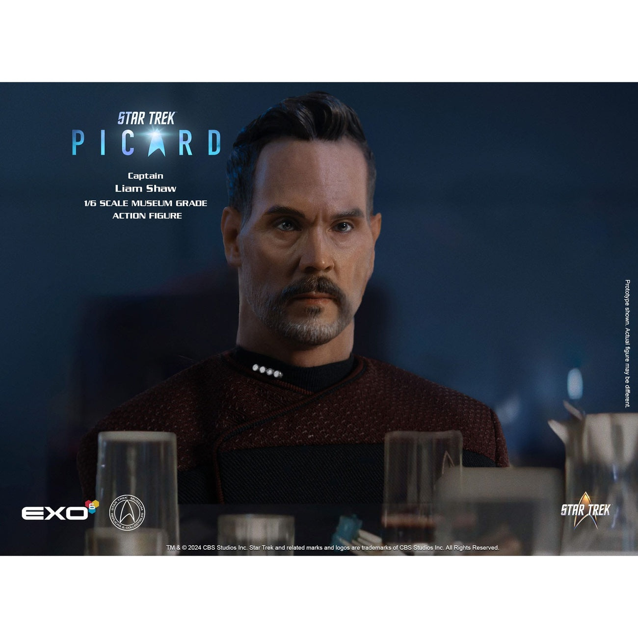 Product image Star Trek: Picard Action Figure 1/6 Captain Liam Shaw 30 cm