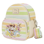Product image Disney by Loungefly Crossbody Bag Mickey and Friends Rainbow Stripes