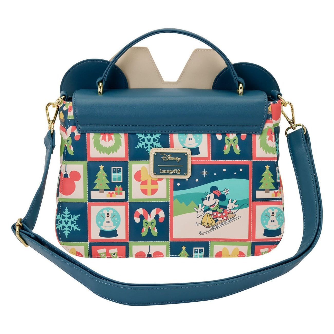 Product image Disney by Loungefly Crossbody Bag Mickey and Minnie Holiday