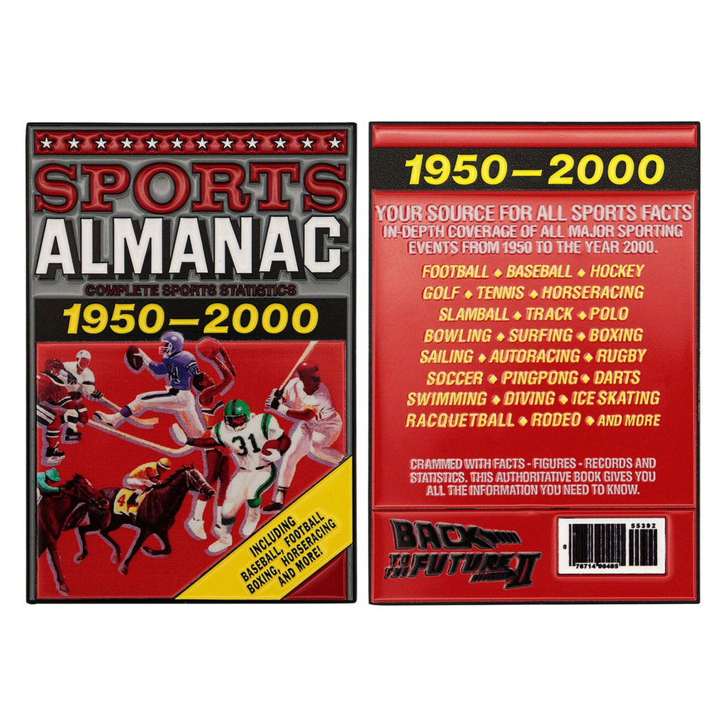 Product image Back to the Future Metal Bar Sports Almanac Limited Edition