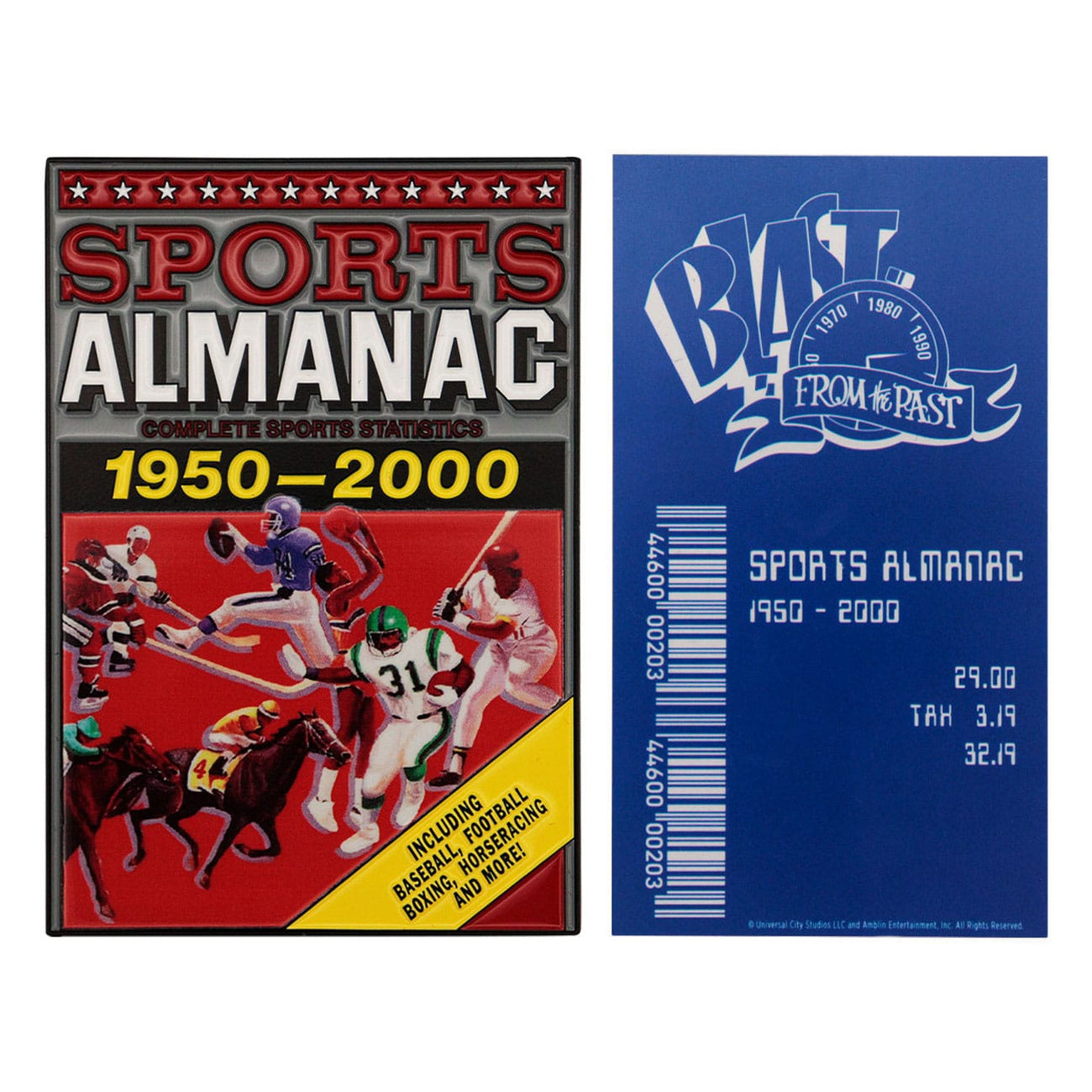 Product image Back to the Future Metal Bar Sports Almanac Limited Edition