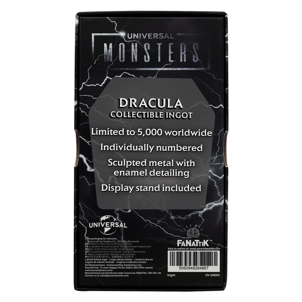 Product image Universal Monsters Metal Bar Dracula Limited Edition
