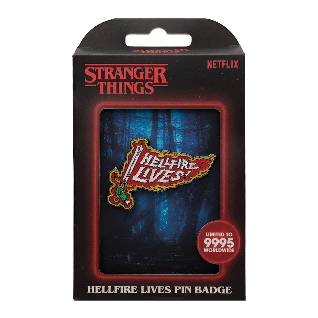 Product image Stranger Things Pin Hellfire Lives Limited Edition