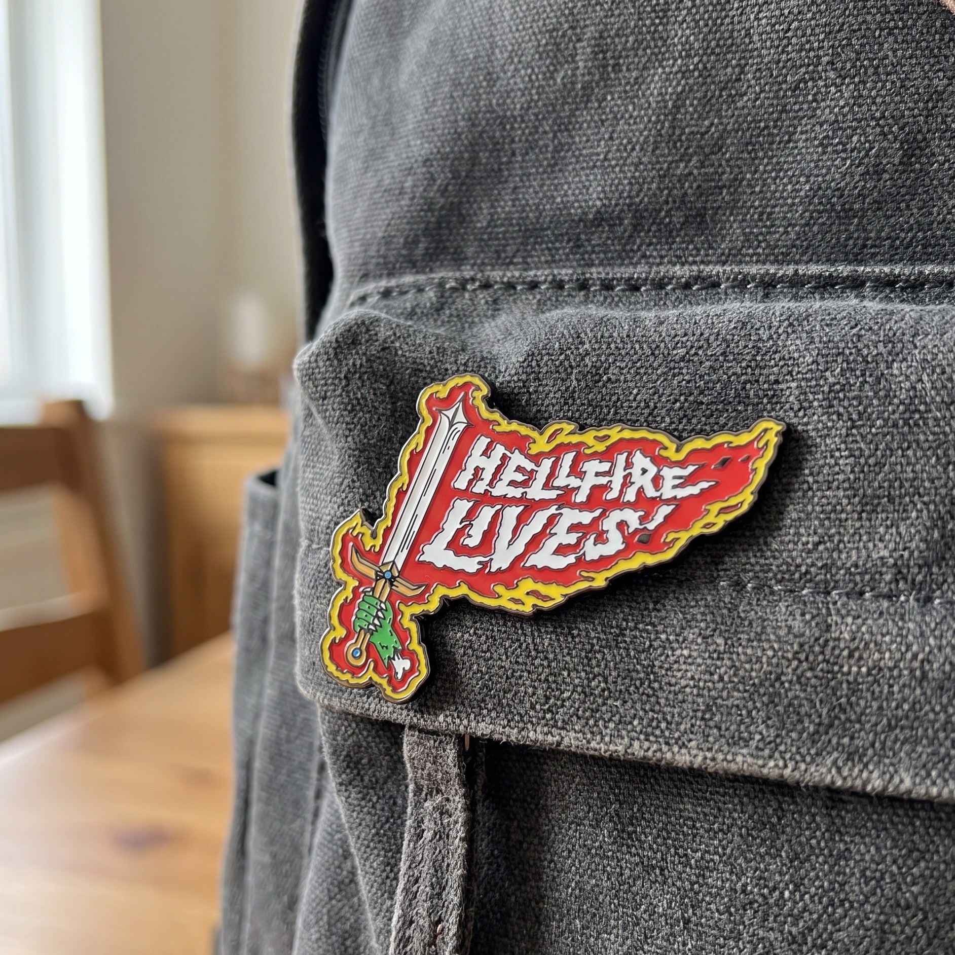 Product image Stranger Things Pin Hellfire Lives Limited Edition
