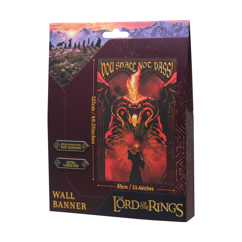 Product image Lord of the Rings Wall Hanging You shall not pass! 125 x 85 cm