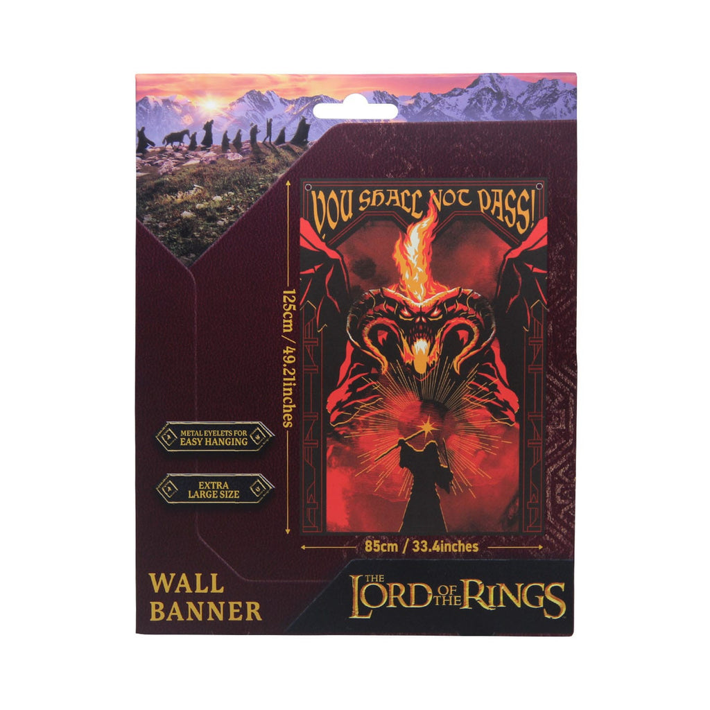 Product image Lord of the Rings Wall Hanging You shall not pass! 125 x 85 cm