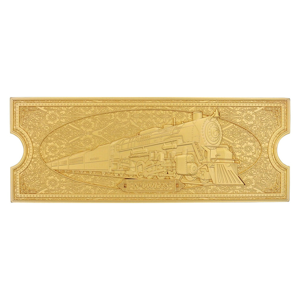Product image The Polar Express Replica Train Ticket 24k Gold Plated Limited Edition
