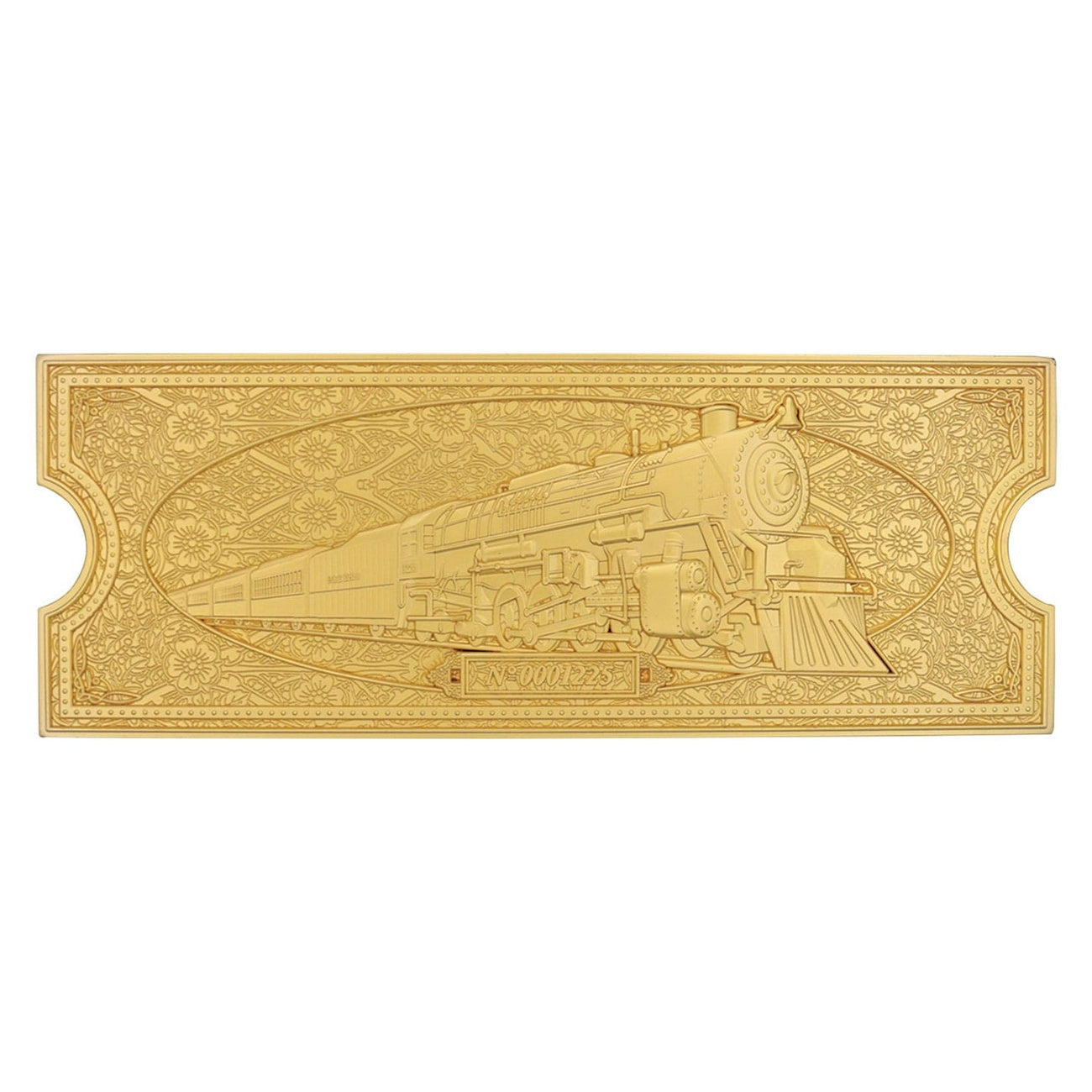Product image The Polar Express Replica Train Ticket 24k Gold Plated Limited Edition