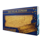 Product image The Polar Express Replica Train Ticket 24k Gold Plated Limited Edition