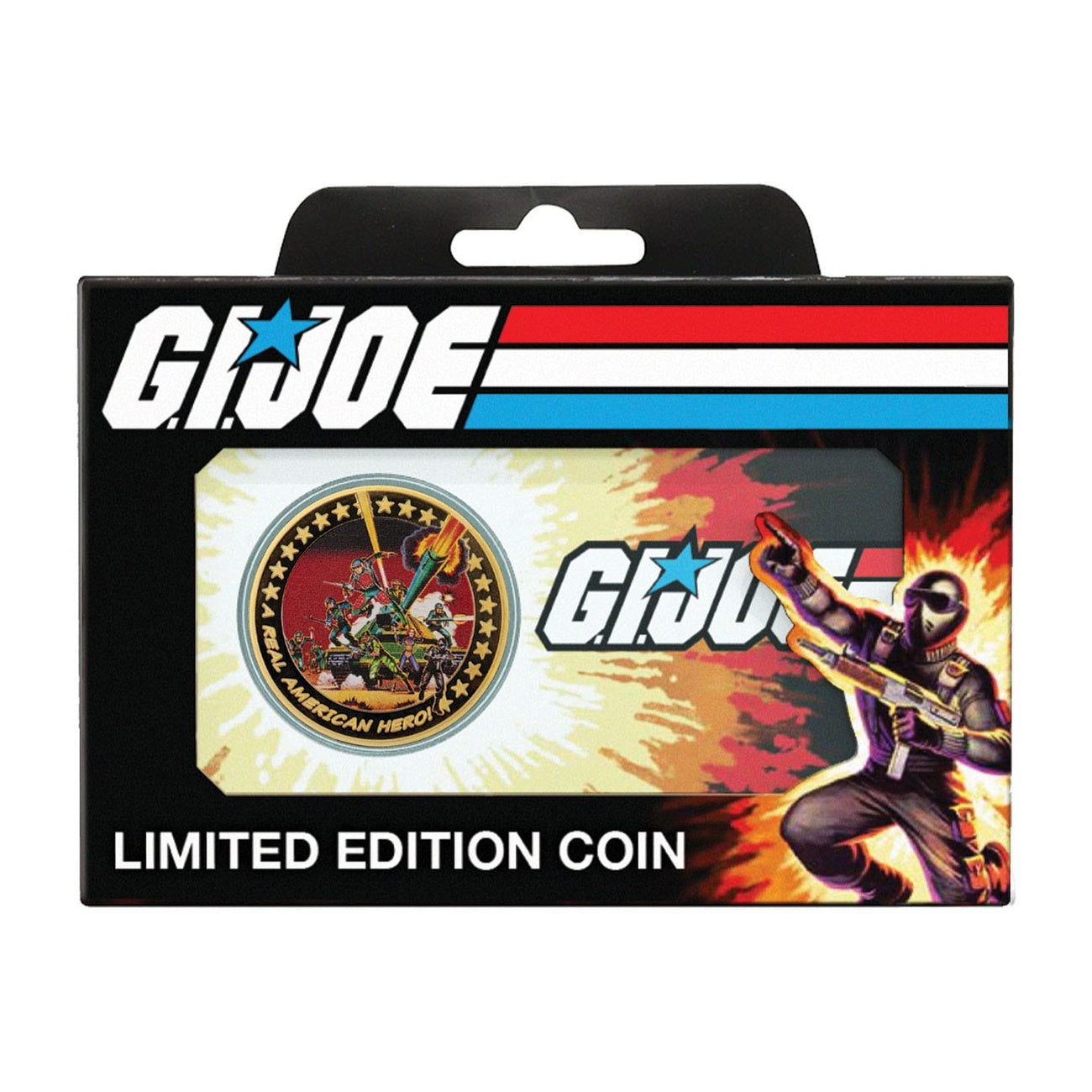Product image G.I. Joe Collectible Coin A Real American Hero 60th Anniversary 24k Gold Plated Limited Edition