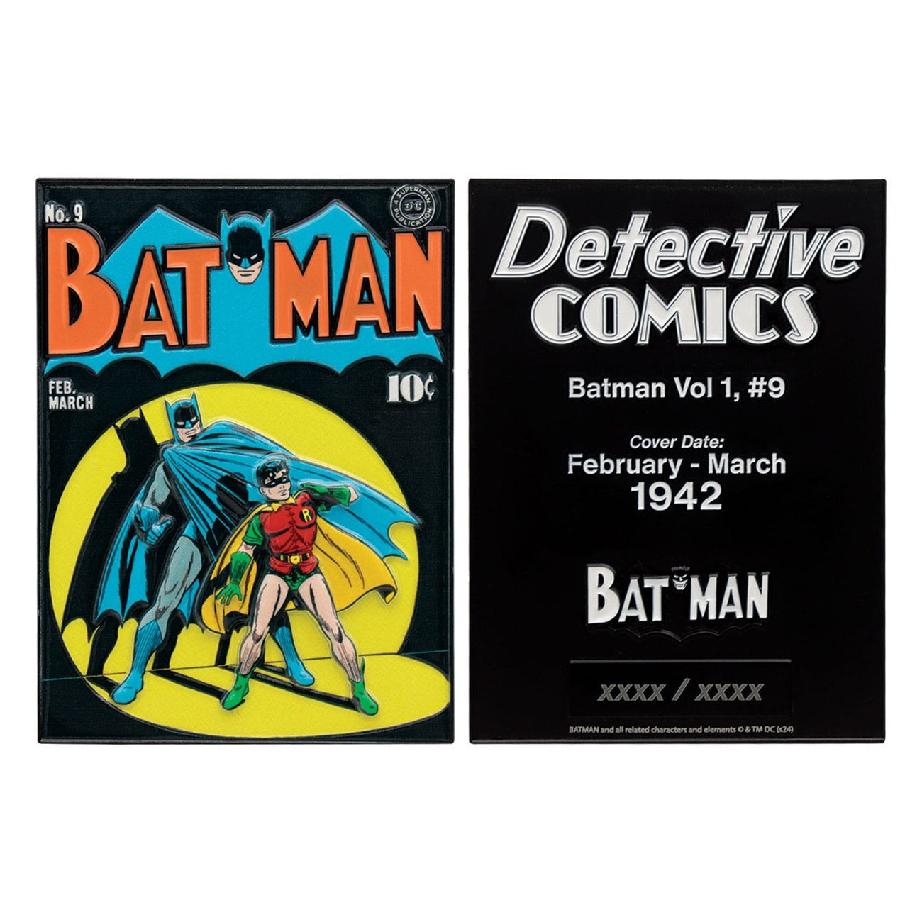Product image DC Comics Metal Bar Batman Detective Comics #9 Limited Edition