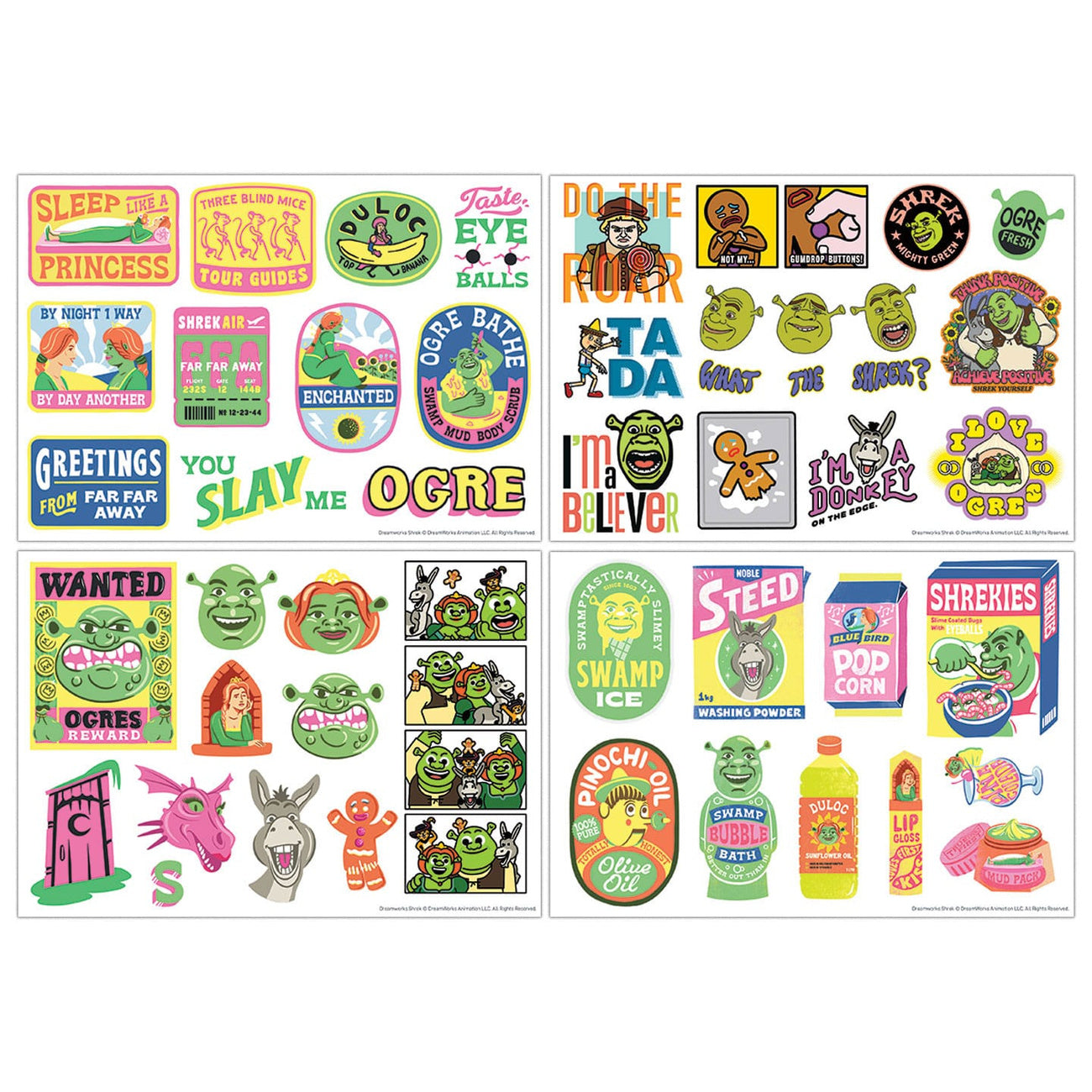 Product image Shrek Tech Sticker Pack