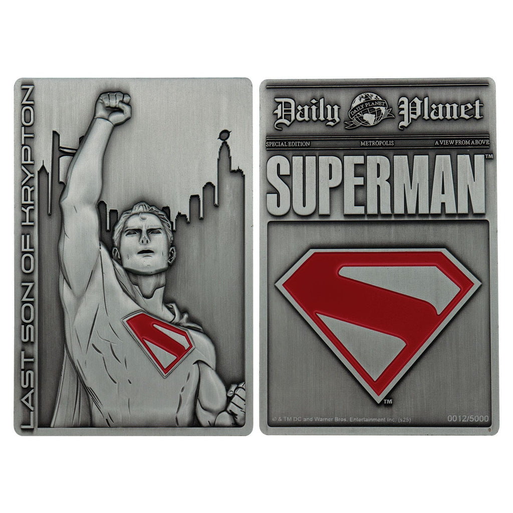 Product image Superman 2025 Metal Bar Last Son of Krypton Limited Edition