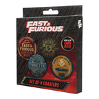 Product image Fast & Furious Coaster 4-Pack Vintage Style