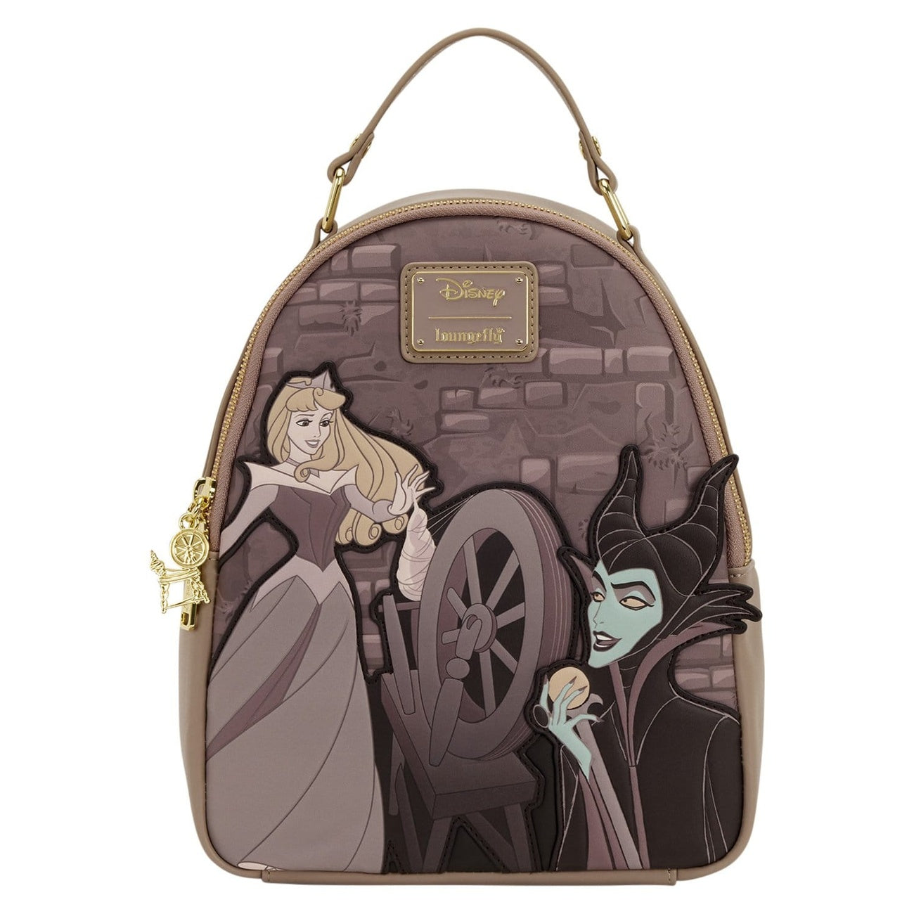 Product image Disney by Loungefly Mini Backpack Sleeping Beauty Spinning Wheel