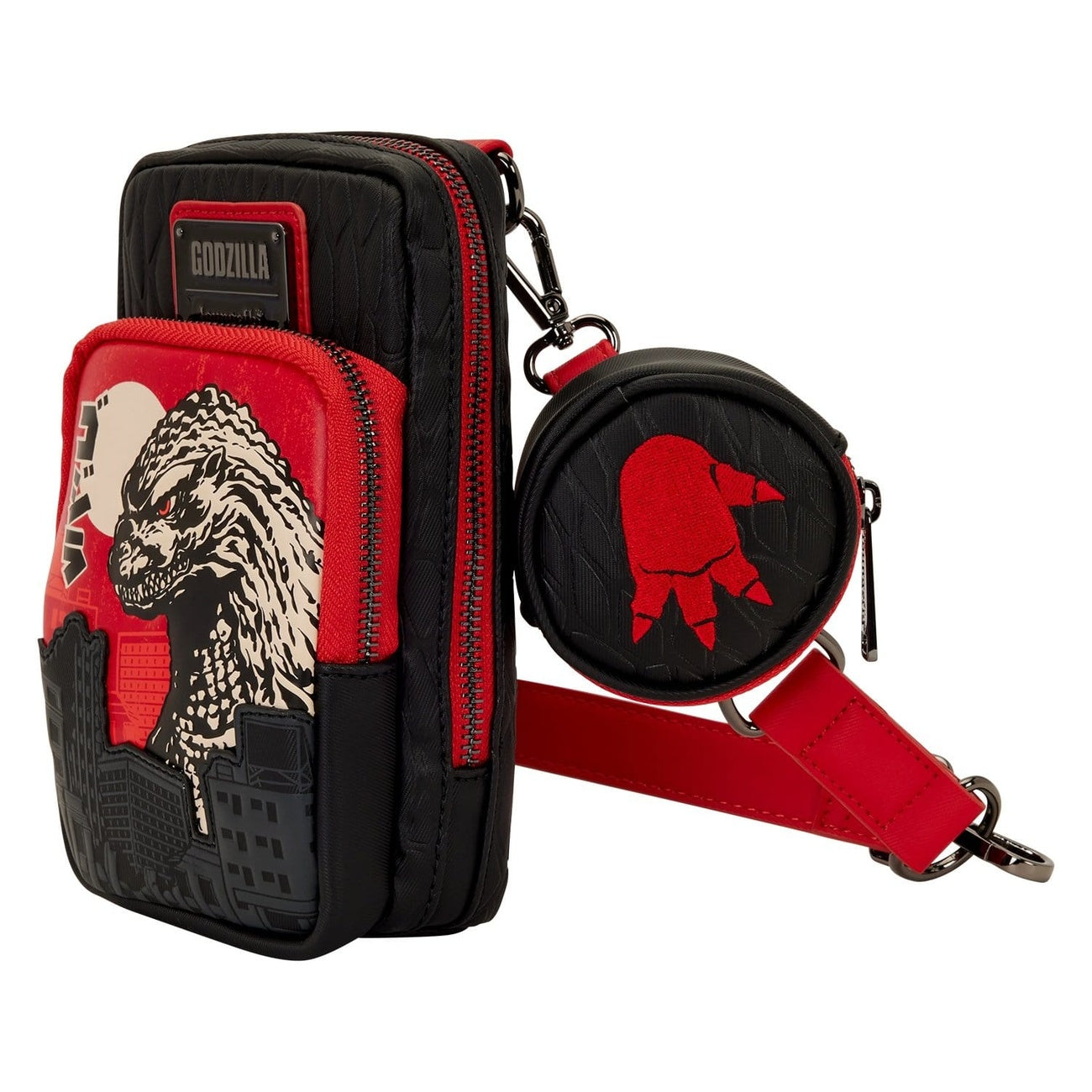 Product image Toho by Loungefly Godzilla Sling Chest Bag / Crossbody Bag